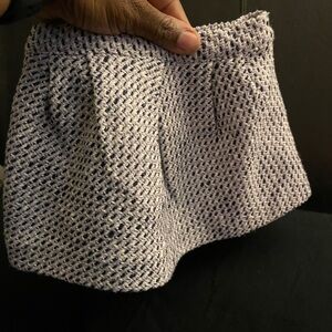 JANIE and JACK Fully Lined woven with purple thread Skirt, Size 6-12 M